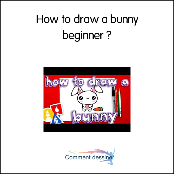 How to draw a bunny beginner